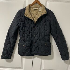 EDDIE BAUER- sz XS Quilted Goose Down Utility Women's Jacket Lightweight